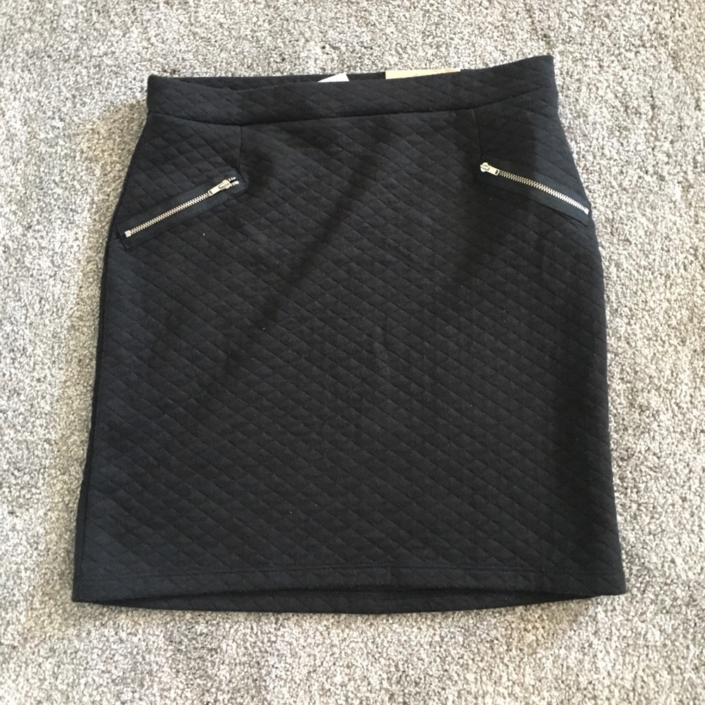 Maurices black cotton skirt-Size S-NWT
